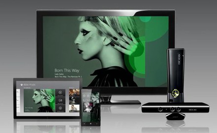 Xbox Music, tham vọng 'mây' nhất thống dịch vụ giải trí của Microsoft?