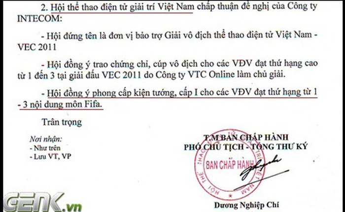 Game thủ Việt được phong Kiện tướng thể thao không phải tin vịt!
