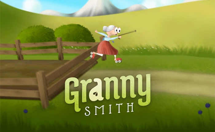 Granny Smith: "Già gân" trượt ván