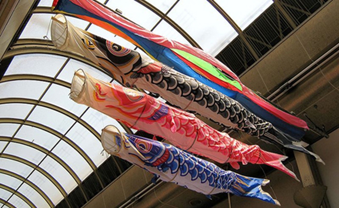 Thử tài Google kỳ 5: Đèn lồng hình cá ở Nhật bản