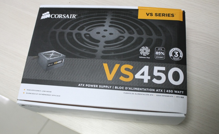 Đính chính nghi vấn chất lượng nguồn Corsair VS450