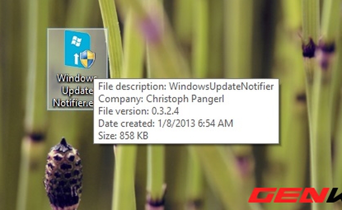 Hướng dẫn nhận thông báo khi có cập nhật mới cho Windows 8