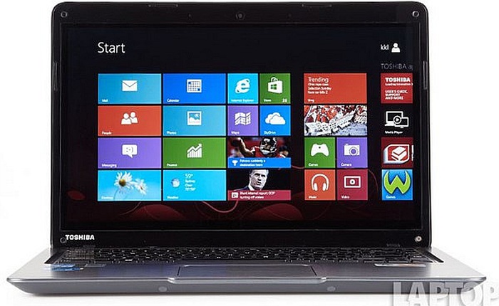 Toshiba Satellite U845T: nhiều ưu điểm nhưng bàn phím kém