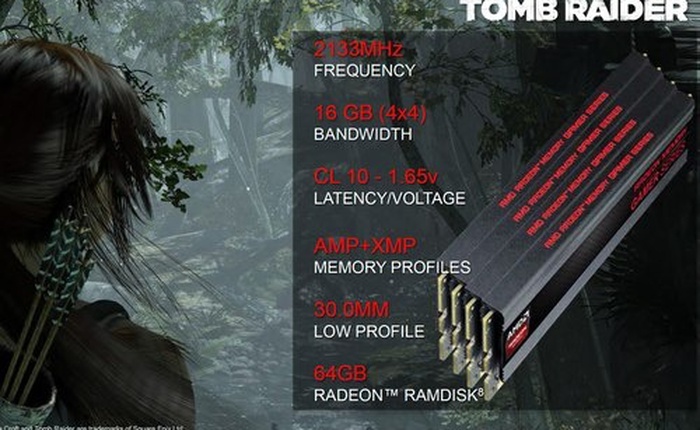 AMD ra mắt kit RAM RG2133 hướng tới người dùng game thủ