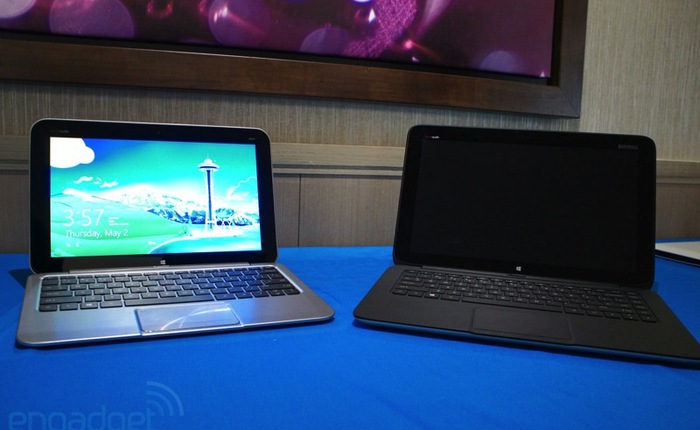 HP giới thiệu máy tính lai Split x2 dùng Windows và SlateBook chạy Android