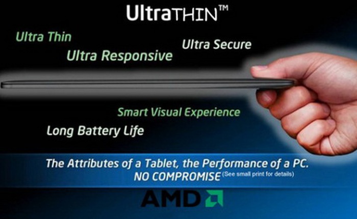 AMD tham vọng cạnh tranh ultrabook bằng laptop giá rẻ 