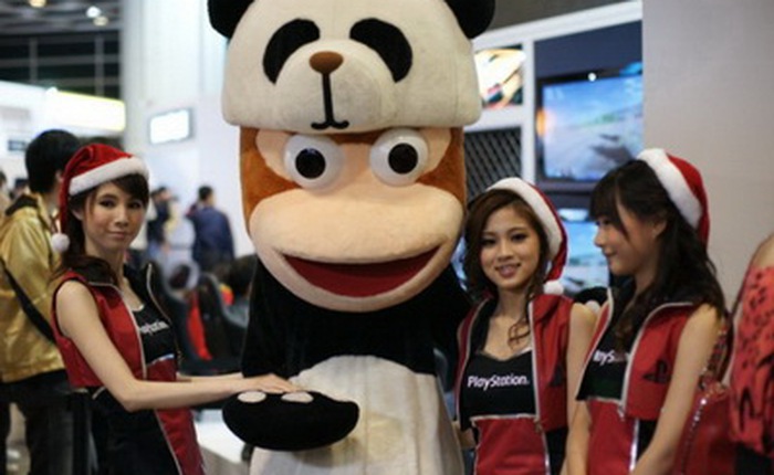 Những bóng hồng tại Asia Game Show 2010