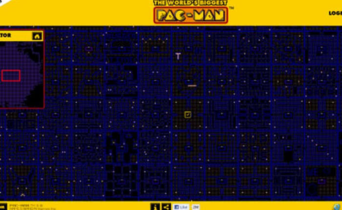 Game Pacman vĩ đại nhất thế giới