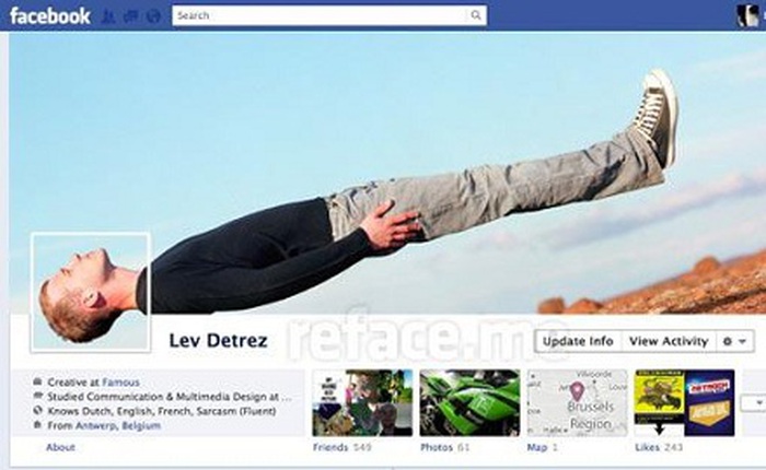 So sánh giao diện Facebook Timeline với giao diện cũ