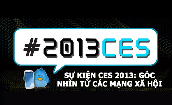Toàn cảnh sự kiện CES 2013: Góc nhìn từ mạng xã hội