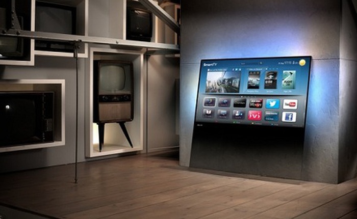 Philips ra mắt DesignLine TV với thiết kế như một tấm kính 