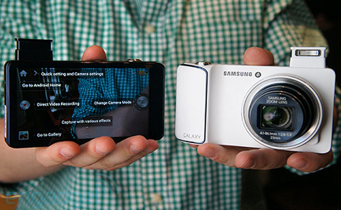 Samsung Galaxy Camera Wi-Fi chính thức bán ra trong tháng này