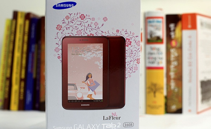 Mở hộp Samsung Galaxy Tab 2 7.0 phiên bản LaFleur