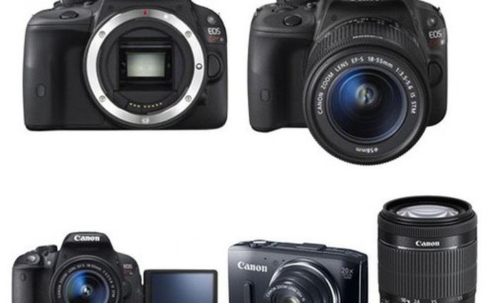 Canon ra mắt 100D, 700D và một số dòng PnS