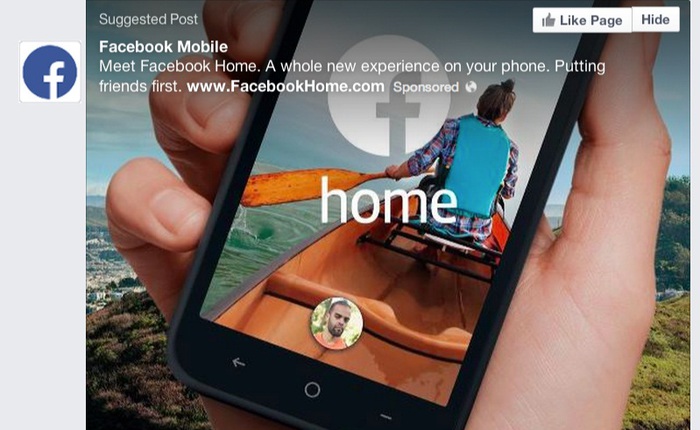 Facebook Home tuột dốc không phanh khi người dùng hết tò mò