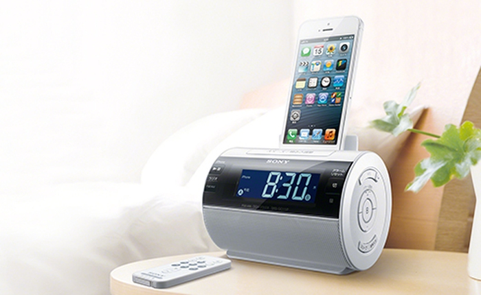 Sony hé lộ loa dock SRS-GC11IP tương thích với cổng Lighning