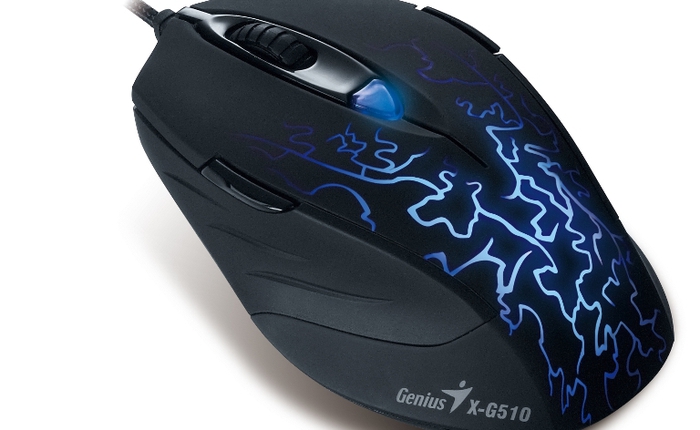 Genius ra mắt X-G510: Chuột cho game thủ thuận tay trái