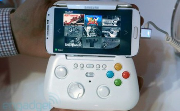 Game Pad của Samsung Galaxy S4 dành cho cả Note 3 với kích thước 6,3 inch?