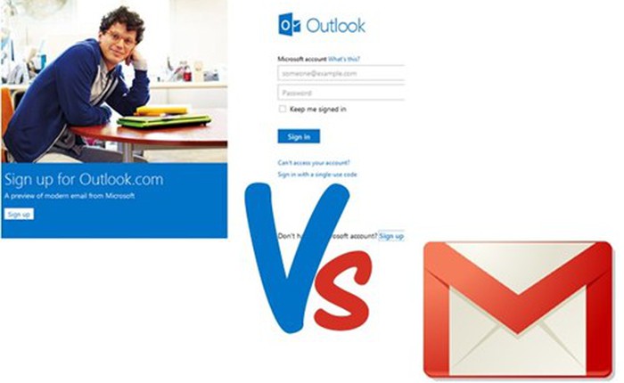 Microsoft Outlook muốn lật đổ Gmail