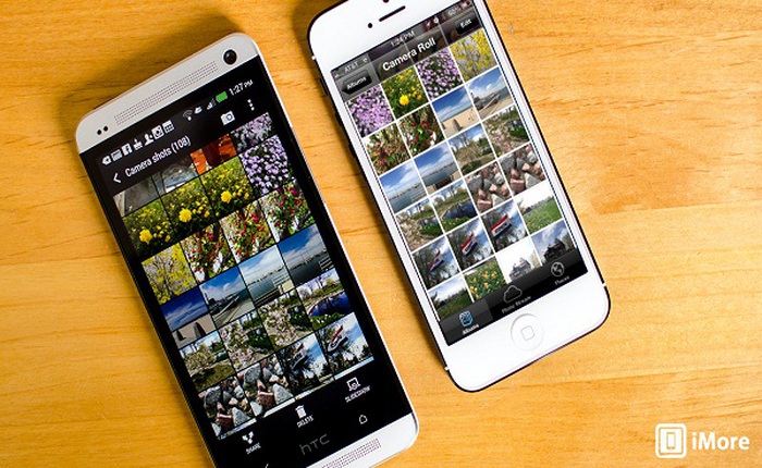 So găng camera iPhone 5 và HTC One 