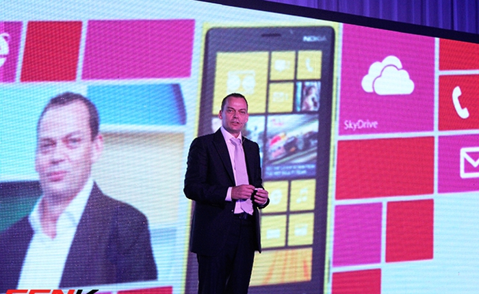 Nokia ra mắt bộ ba smartphone Lumia tại Hà Nội