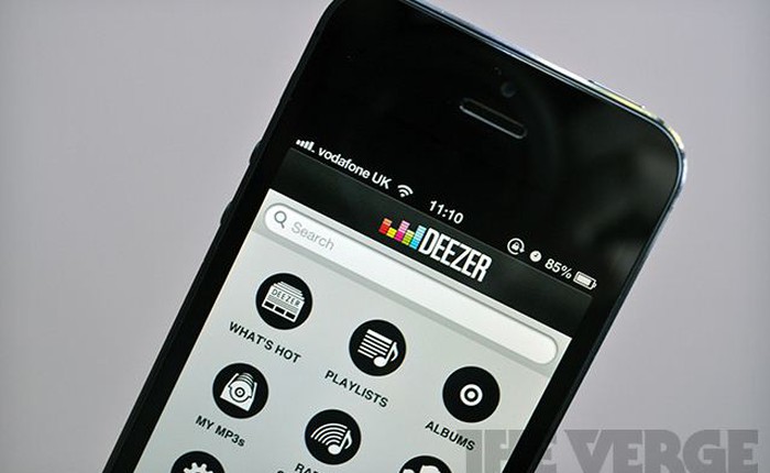 Hợp tác với các "ông lớn", Deezer đưa dịch vụ stream nhạc lên các smart TV