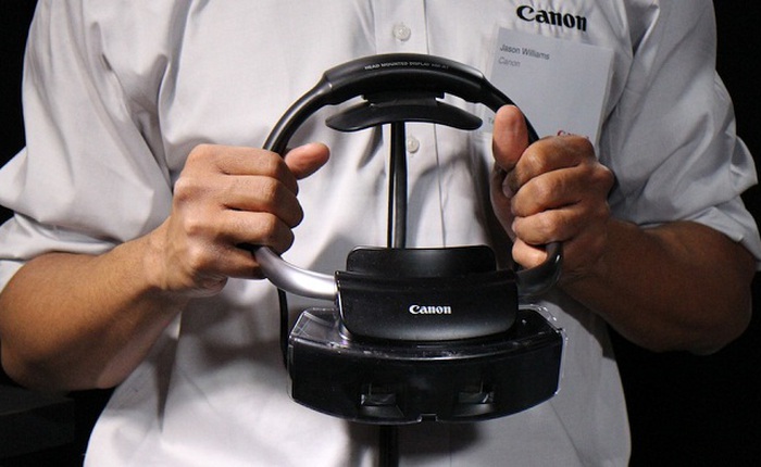 Canon giới thiệu thiết bị "thực tế ảo" mang tên MREAL