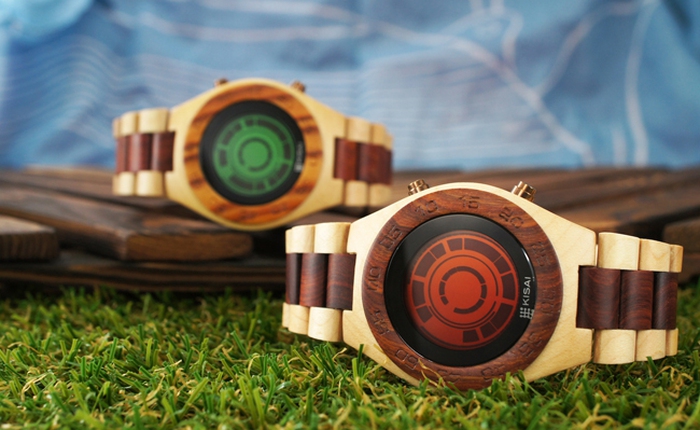 Tokyoflash giới thiệu đồng hồ được làm từ gỗ
