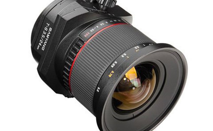 Samyang bán ống kính tilt-shift với giá rẻ hơn một nửa so với Canon