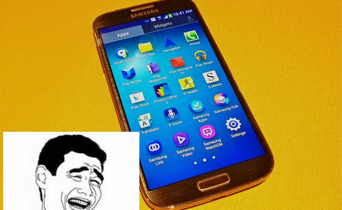 Cộng đồng mạng Việt thất vọng vì Galaxy S 4 quá nhàm chán