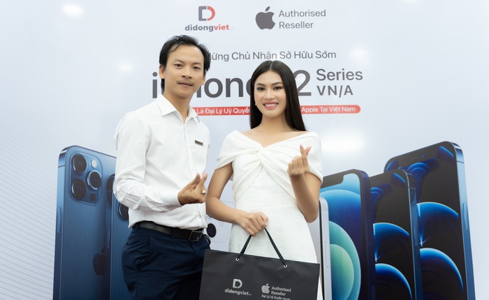 Á hậu Ngọc Thảo gợi ý địa chỉ sắm iPhone 12 mới