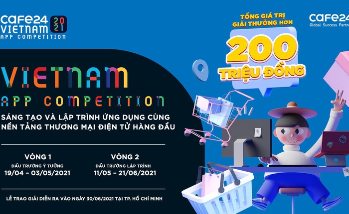 Cuộc thi online phát triển ứng dụng hỗ trợ eCommerce tiên phong tại Việt Nam
