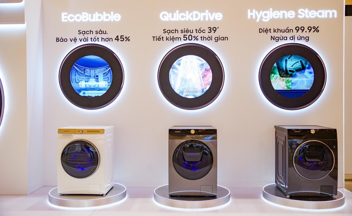 Từ chiếc máy giặt có trí tuệ nhân tạo tới TV công nghệ hoàn toàn mới, đây là cách Samsung chinh phục người dùng