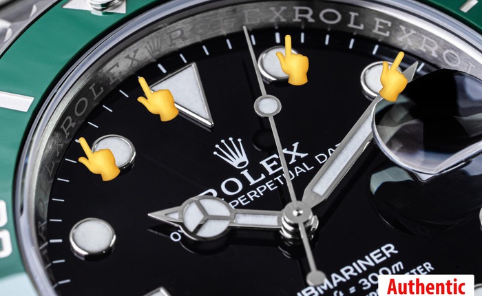 Cùng Boss Luxury phân biệt đồng hồ Rolex Submariner thật - giả