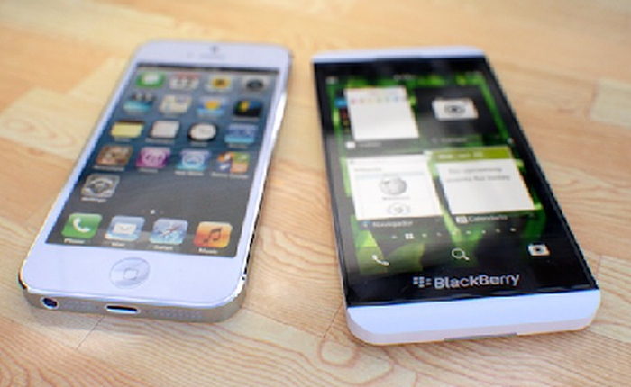 BlackBerry Z10 "đánh bại" iPhone 5 "toàn tập"