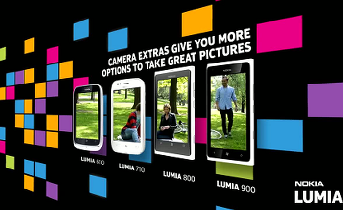 Nokia tung loạt ứng dụng camera hấp dẫn cho điện thoại Lumia 