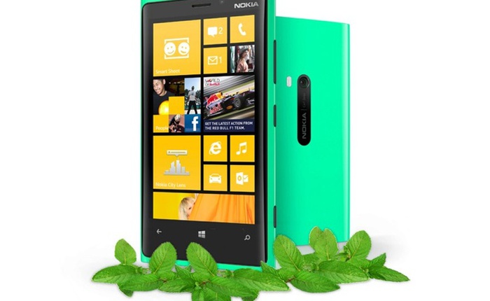 Lộ diện Lumia 920 phiên bản màu xanh lục