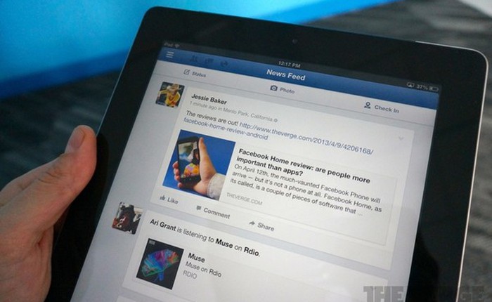 Facebook iOS 6.0: Tiện lợi hơn khi chat với Chat Heads