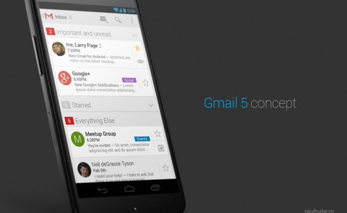 Một Gmail đa năng hơn trên smartphone