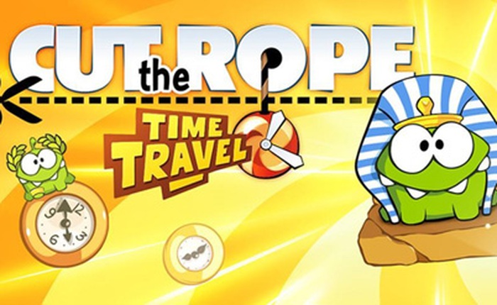 Cut The Rope: Time Travel chiếm lĩnh vị trí top game sau 3 ngày ra mắt