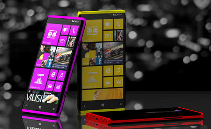 Chiêm ngưỡng những mẫu thiết kế đỉnh cao của Nokia Lumia