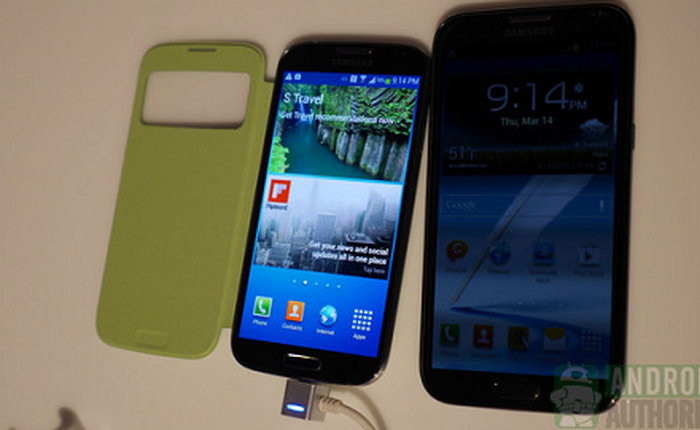Galaxy Note 3 đã lộ diện với màn hình 5,99 inch, chip 8 lõi và 3 GB RAM