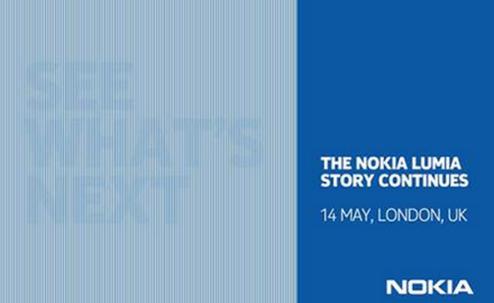 Nokia tổ chức sự kiện ra mắt thiết bị Lumia mới vào 14/5