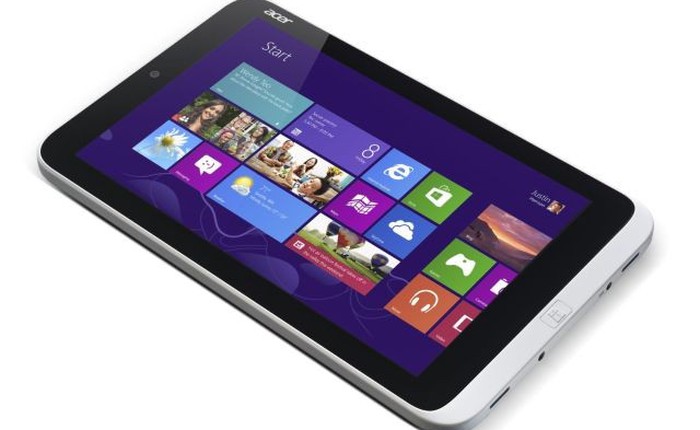 Iconia W3: Tablet Windows 8 giá rẻ, màn hình 8,1 inch đầu tiên trên thế giới