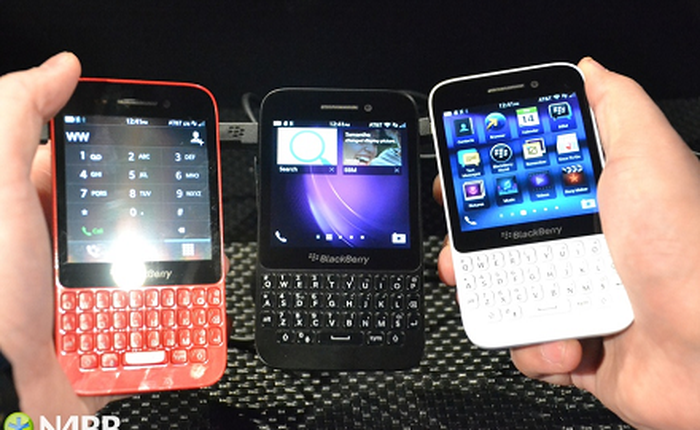 BlackBerry Q5: Máy chạy mượt, chắc chắn nhưng thiết kế không "sang"