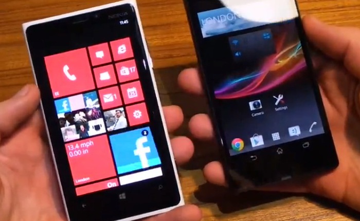 So sánh Xperia Z và Lumia 920: "Quái vật" đụng độ "siêu phẩm"