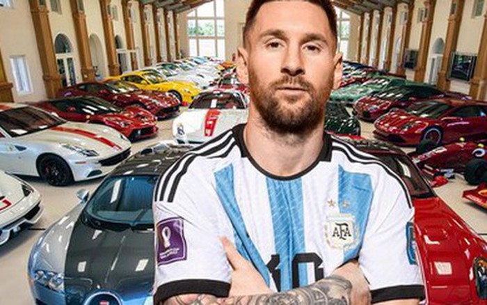 Messi, 'ông trùm' chơi siêu xe trong giới cầu thủ