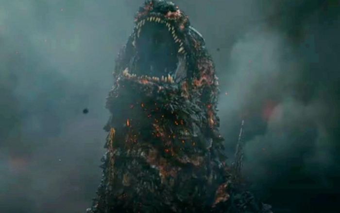 Tải tranh tô màu Quái Vật Godzilla Khổng Lồ