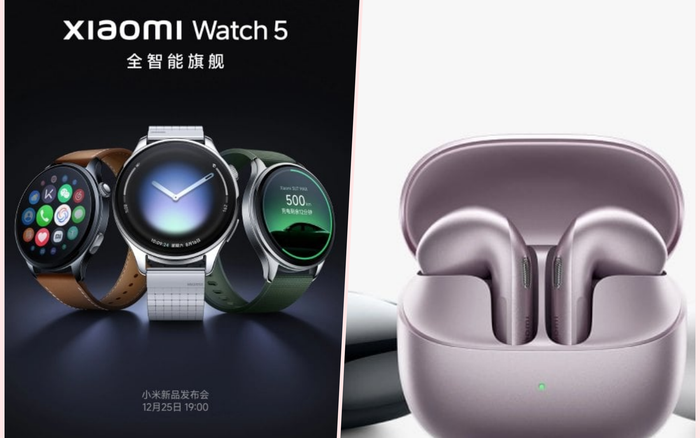 Xiaomi confirmed it will launch Buds 6 headphones with Watch 5 - its first smartwatch with an EMG sensor
