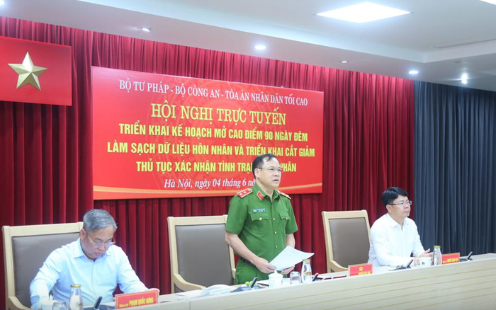 Cao điểm 90 ngày đêm làm sạch dữ liệu, thí điểm hiển thị 'xác nhận tình trạng hôn nhân' trên VNeID